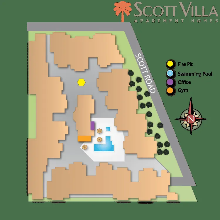 Scott Villa Apartments in Burbank