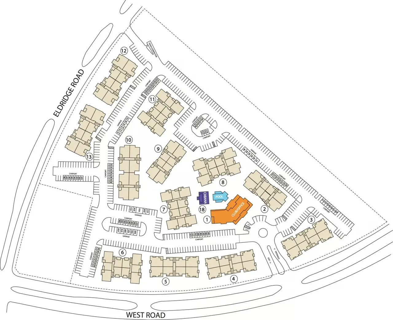 Estancia San Miguel Apartments in Northwest Houston