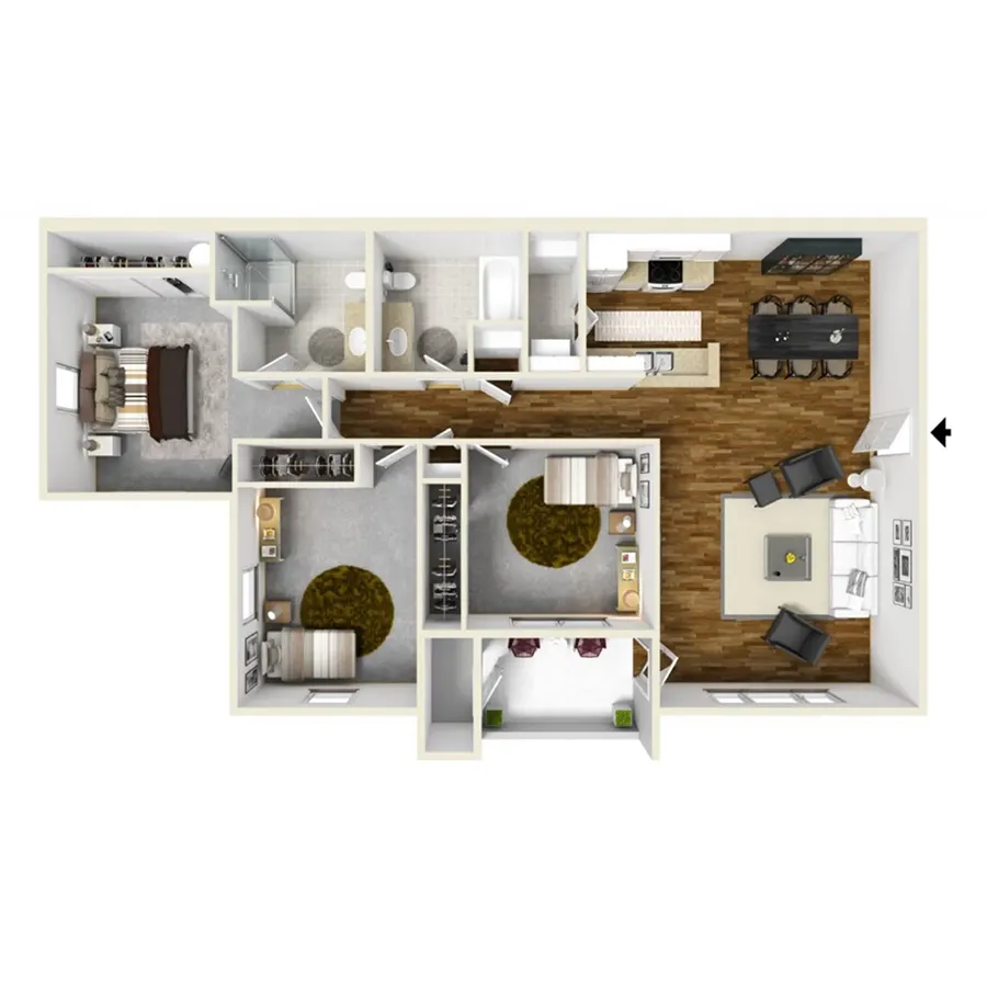 The Bailey at Amazon Creek Apartments