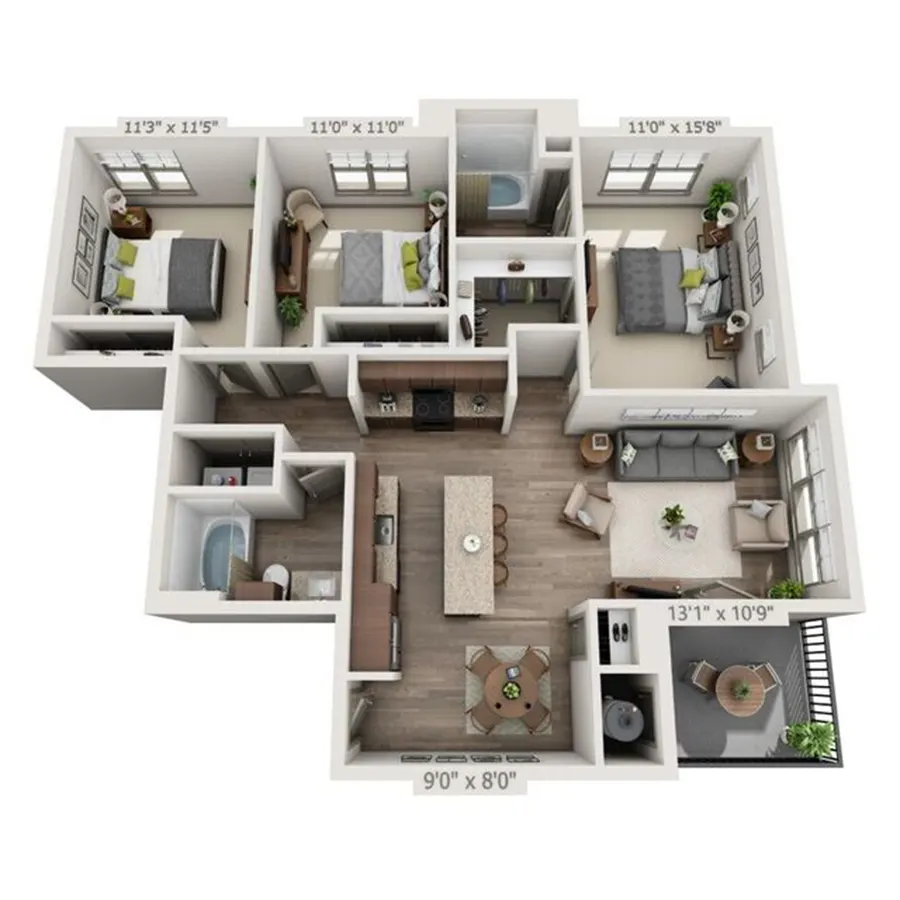 HiLine at Littleton Commons Apartments