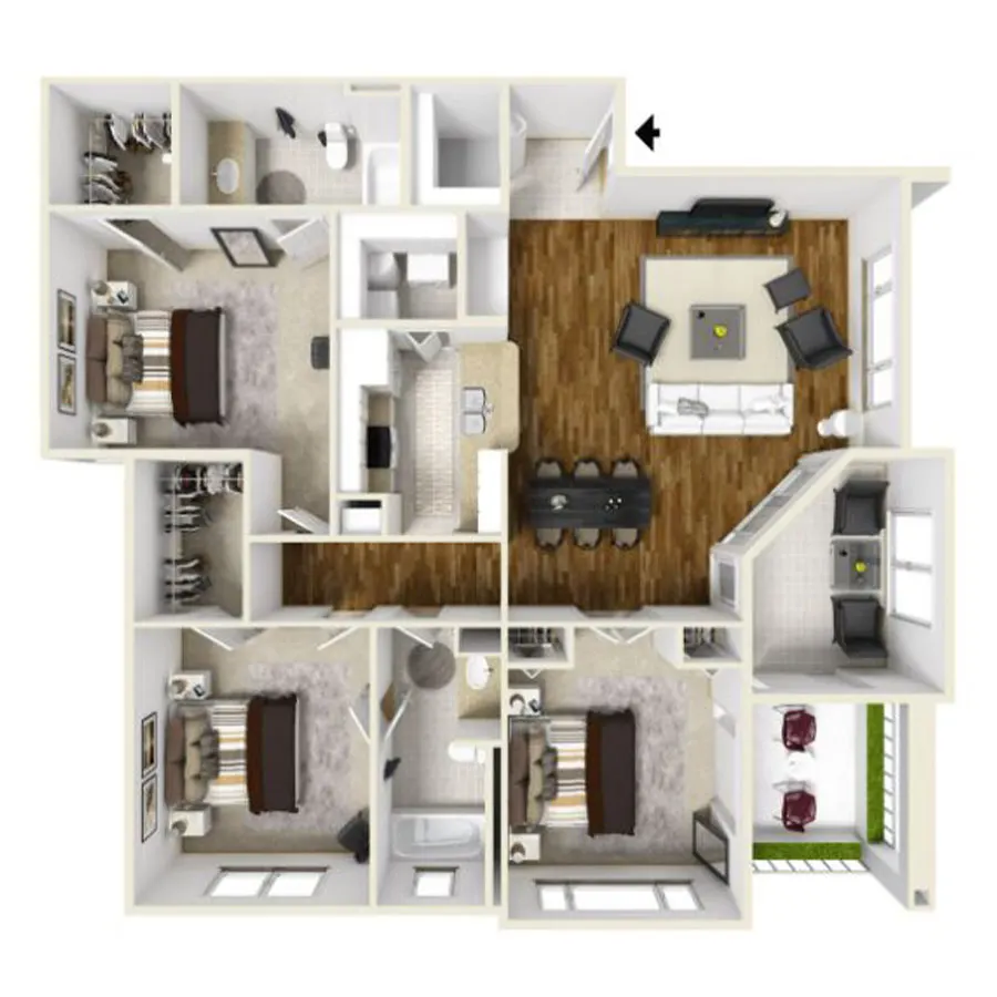 Park Central Apartments - Manor Row