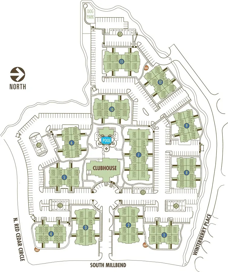 The Woodlands Lodge Apartments in Woodlands, TX